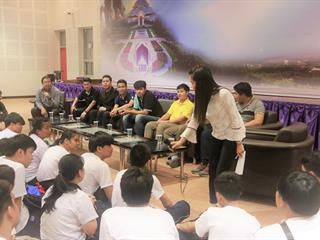 คณะเทคโนโลยีสารสนเทศและการสื่อสาร,มหาวิทยาลัยพะเยา,จัดกิจกรรมเสวนา,หัวข้อ,,“เล่าความหลัง,สร้างแรงบันดาลใจ”,โดยศิษย์เก่าคณะฯ,เตรียมความพร้อมด้านวิชาการและทักษะในการใช้ชีวิตในรั้วมหาวิทยาลัยของนิสิตใหม่ชั้นปีที่,1