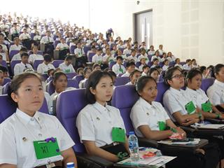 โครงการแนะนำบริการของศูนย์บรรณสารและสื่อการศึกษา,สำหรับนิสิตใหม่,ประจำปีการศึกษา,2561