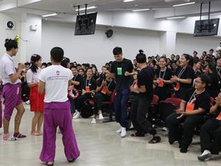 สโมสรนิสิตคณะรัฐศาสตร์และสังคมศาสตร์,มหาวิทยาลัยพะเยา,เปิดกิจกรรม,“สานสัมพันธ์สิงห์กว๊าน-พิราบขาว”,(กิจกรรมรับนิสิตใหม่),ประจำปีการศึกษา,2561