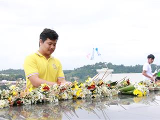 หน่วยกิจการนิสิตและทำนุบำรุงศิลปวัฒนธรรม,พร้อมด้วยสโมสรนิสิต,และชมรมสืบสายถิ่นแผ่นดินล้านนา,คณะรัฐศาสตร์และสังคมศาสตร์,มหาวิทยาลัยพะเยา,ร่วมกันจัดโครงการทำนุบำรุงศิลปวัฒนธรรม,และกิจกรรมต้อนรับนิสิตใหม่