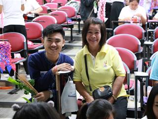 หน่วยกิจการนิสิตและทำนุบำรุงศิลปวัฒนธรรม,พร้อมด้วยสโมสรนิสิต,และชมรมสืบสายถิ่นแผ่นดินล้านนา,คณะรัฐศาสตร์และสังคมศาสตร์,มหาวิทยาลัยพะเยา,ร่วมกันจัดโครงการทำนุบำรุงศิลปวัฒนธรรม,และกิจกรรมต้อนรับนิสิตใหม่