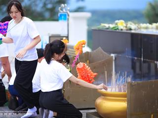 หน่วยกิจการนิสิตและทำนุบำรุงศิลปวัฒนธรรม,พร้อมด้วยสโมสรนิสิต,และชมรมสืบสายถิ่นแผ่นดินล้านนา,คณะรัฐศาสตร์และสังคมศาสตร์,มหาวิทยาลัยพะเยา,ร่วมกันจัดโครงการทำนุบำรุงศิลปวัฒนธรรม,และกิจกรรมต้อนรับนิสิตใหม่