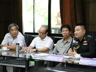 คณะรัฐศาสตร์และสังคมศาสตร์,มหาวิทยาลัยพะเยา,ร่วมงานเสวนาระดมความคิดเห็นเพื่อการพัฒนา,โดยความร่วมมือจาก,กอ.รมน.ภาค,3