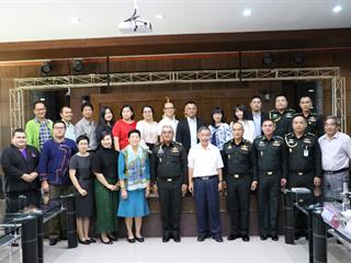คณะรัฐศาสตร์และสังคมศาสตร์,มหาวิทยาลัยพะเยา,ร่วมงานเสวนาระดมความคิดเห็นเพื่อการพัฒนา,โดยความร่วมมือจาก,กอ.รมน.ภาค,3