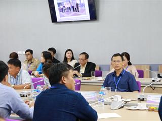 คณะวิทยาการจัดการและสารสนเทศศาสตร์,มหาวิทยาลัยพะเยา,,เข้าร่วมต้อนรับคณะจากสาธารณรัฐประชาธิปไตยประชาชนลาว,(แขวงไชยบุรีและแขวงอุดมไชย)