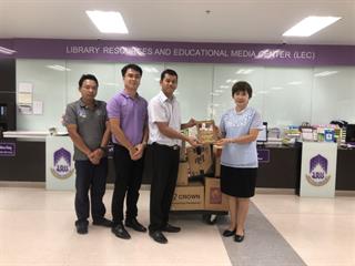 ศูนย์บรรณสารและสื่อการศึกษา,มหาวิทยาลัยพะเยา,บริจาคหนังสือร่วมสมทบโครงการส่งเสริมรักการอ่าน,ประจำปี,2561,และจัดกิจกรรม”สัปดาห์ส่งเสริมการอ่าน”,ครั้งที่,6