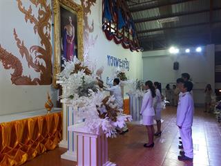 มหาวิทยาลัยพะเยา,ร่วมงานมหามงคลเฉลิมพระชนมพรรษา,“12,สิงหา,มหาราชินี”,ณ,อาคารอเนกประสงค์เทศบาลตำบลแม่กา,จังหวัดพะเยา