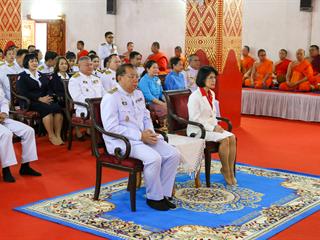 มหาวิทยาลัยพะเยาร่วมทำบุญตักบาตร,เนื่องในโอกาส,วันเฉลิมพระชนมพรรษา,86,พรรษา,12,สิงหาคม,2561