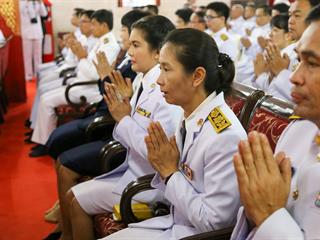 มหาวิทยาลัยพะเยาร่วมทำบุญตักบาตร,เนื่องในโอกาส,วันเฉลิมพระชนมพรรษา,86,พรรษา,12,สิงหาคม,2561