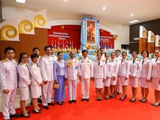ม.พะเยา,ร่วมถวายพระพรชัยมงคล,สมเด็จพระนางเจ้าสิริกิติ์,พระบรมราชินีนาถ,ในรัชกาลที่,9,เนื่องในโอกาสวันเฉลิมพระชนมพรรษา,86,พรรษา