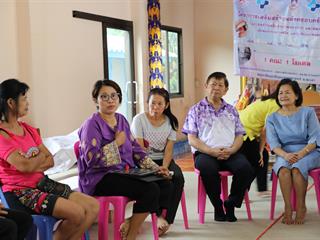 คณะทันตแพทยศาสตร์,ลงพื้นที่หมู่,6,วัดแม่กาไร่,โครงการวิจัยปฏิบัติการอย่างมีส่วนร่วม,