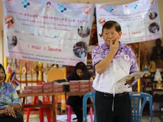 คณะทันตแพทยศาสตร์,ลงพื้นที่หมู่,6,วัดแม่กาไร่,โครงการวิจัยปฏิบัติการอย่างมีส่วนร่วม,