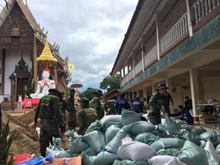 จิตอาสา,ม.พะเยา,ลงพื้นที่ช่วยผู้ประสบภัย
