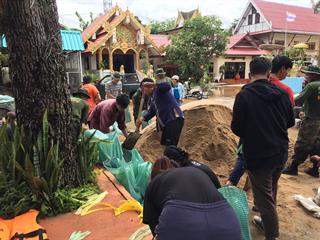 จิตอาสา,ม.พะเยา,ลงพื้นที่ช่วยผู้ประสบภัย