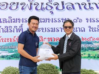 มหาวิทยาลัยพะเยา,จัดกิจกรรมปล่อยพันธ์ปลาน้ำจืด,10,000,ตัว,เฉลิมพระเกียรติ,เนื่องในวันเฉลิมพระชนมพรรษา,86,พรรษา,สมเด็จพระนางเจ้าสิริกิติ์,พระบรมราชินีนาถในรัชกาลที่,9