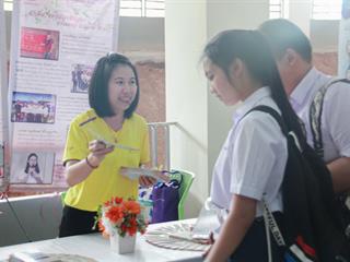 คณะศิลปศาสตร์เข้าร่วมจัดนิทรรศการวิชาการ,UP,Open,House,2018