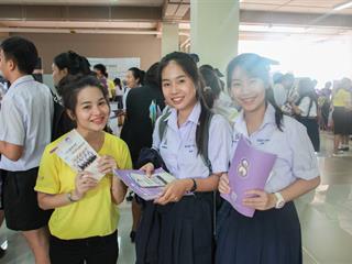 คณะศิลปศาสตร์เข้าร่วมจัดนิทรรศการวิชาการ,UP,Open,House,2018