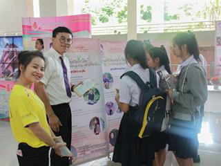 คณะศิลปศาสตร์เข้าร่วมจัดนิทรรศการวิชาการ,UP,Open,House,2018
