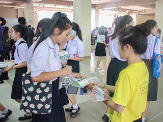 คณะศิลปศาสตร์เข้าร่วมจัดนิทรรศการวิชาการ,UP,Open,House,2018