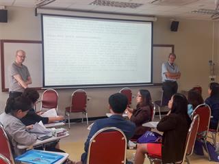 ศูนย์ภาษาคณะศิลปศาสตร์จัดโครงการอบรมภาษาอังกฤษสำหรับครู