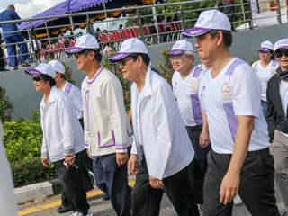 มหาวิทยาลัยพะเยา,จัดประเพณีเดินเข้า,ม.,ประจำปี,2561