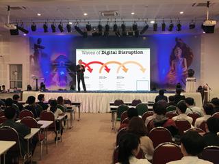 CITCOMS,ม.พะเยา,จัดโครงการ,Disruption,เทคโนโลยีเปลี่ยนโลก