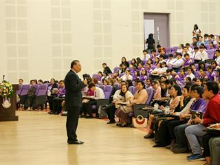 เปิดประสบการณ์จริงผู้ว่าราชการจังหวัดพะเยา,“ภาวะผู้นำ,จิตอาสาและการมีส่วนร่วม,ในสภาวะวิกฤติ”,ณ,มหาวิทยาลัยพะเยา