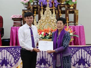 หน่วยกิจการนิสิตและทำนุบำรุงศิลปวัฒนธรรม,พร้อมด้วยสโมสรนิสิต,คณะรัฐศาสตร์และสังคมศาสตร์,มหาวิทยาลัยพะเยา,ดำเนินโครงการคุรุปูจา,ไหว้สา,ปารมี(ไหว้ครูคณะรัฐศาสตร์และสังคมศาสตร์),ประจำปีการศึกษา,2561