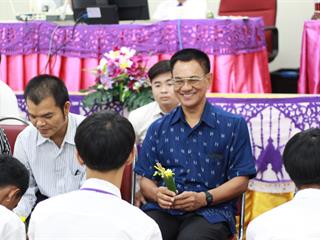 หน่วยกิจการนิสิตและทำนุบำรุงศิลปวัฒนธรรม,พร้อมด้วยสโมสรนิสิต,คณะรัฐศาสตร์และสังคมศาสตร์,มหาวิทยาลัยพะเยา,ดำเนินโครงการคุรุปูจา,ไหว้สา,ปารมี(ไหว้ครูคณะรัฐศาสตร์และสังคมศาสตร์),ประจำปีการศึกษา,2561