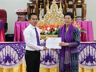 หน่วยกิจการนิสิตและทำนุบำรุงศิลปวัฒนธรรม,พร้อมด้วยสโมสรนิสิต,คณะรัฐศาสตร์และสังคมศาสตร์,มหาวิทยาลัยพะเยา,ดำเนินโครงการคุรุปูจา,ไหว้สา,ปารมี(ไหว้ครูคณะรัฐศาสตร์และสังคมศาสตร์),ประจำปีการศึกษา,2561
