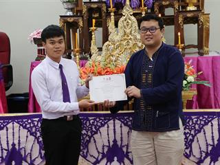 หน่วยกิจการนิสิตและทำนุบำรุงศิลปวัฒนธรรม,พร้อมด้วยสโมสรนิสิต,คณะรัฐศาสตร์และสังคมศาสตร์,มหาวิทยาลัยพะเยา,ดำเนินโครงการคุรุปูจา,ไหว้สา,ปารมี(ไหว้ครูคณะรัฐศาสตร์และสังคมศาสตร์),ประจำปีการศึกษา,2561