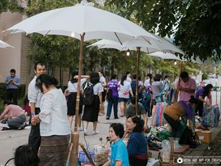คณะรัฐศาสตร์และสังคมศาสตร์,มหาวิทยาลัยพะเยา,ได้จัดกิจกรรม,“กาดหมั่วครัว,Reuse”