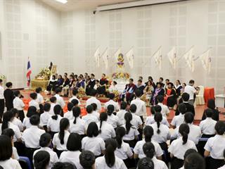 คณะศิลปศาสตร์,จัดพิธีไหว้ครูคณะศิลปศาสตร์,“กราบคุรุปูจา,ครูบาอาจารย์เจ้า”,ประจำปีการศึกษา,2561,ณ,ห้อง,UB004,อาคาร,99,ปี,พระอุบาลีคุณูปมาจารย์