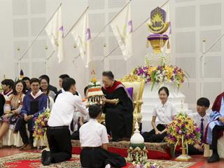 คณะศิลปศาสตร์,จัดพิธีไหว้ครูคณะศิลปศาสตร์,“กราบคุรุปูจา,ครูบาอาจารย์เจ้า”,ประจำปีการศึกษา,2561,ณ,ห้อง,UB004,อาคาร,99,ปี,พระอุบาลีคุณูปมาจารย์