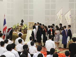 คณะศิลปศาสตร์,จัดพิธีไหว้ครูคณะศิลปศาสตร์,“กราบคุรุปูจา,ครูบาอาจารย์เจ้า”,ประจำปีการศึกษา,2561,ณ,ห้อง,UB004,อาคาร,99,ปี,พระอุบาลีคุณูปมาจารย์