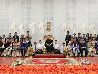 คณะศิลปศาสตร์,จัดพิธีไหว้ครูคณะศิลปศาสตร์,“กราบคุรุปูจา,ครูบาอาจารย์เจ้า”,ประจำปีการศึกษา,2561,ณ,ห้อง,UB004,อาคาร,99,ปี,พระอุบาลีคุณูปมาจารย์