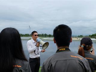 SEEN,จัดโครงการให้นิสิตดูงานระบบบำบัดน้ำเสีย,และศูนย์กำจัดขยะมูลฝอยแบบครบวงจร