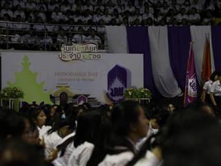 คณบดีคณะทันตแพทยศาสตร์ร่วมพิธีไหว้ครู,มหาวิทยาลัยพะเยา,ประจำปี,2561