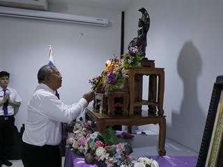คณะทันตแพทยศาสตร์จัด,“พิธีไหว้ครู,ประจำปี,2561”