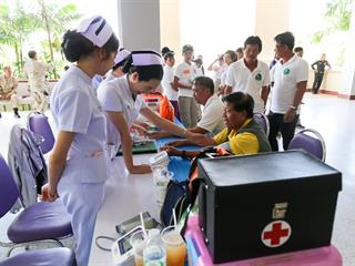 มหาวิทยาลัยพะเยา,ให้การต้อนรับคณะผู้ร่วมงานรวมใจเป็นหนึ่งเดียว,United,as,one,กว่า,3,260,คน,โดยจังหวัดพะเยา,เป็นเจ้าภาพจัดเลี้ยงอาหารกลางวัน