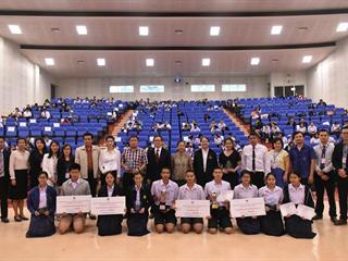 สรุปการแข่งขันตอบปัญหากฎหมาย,ระดับมัธยมศึกษา,ปี,61,ของคณะนิติศาสตร์