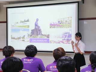 สาขาวิชาภาษาญี่ปุ่น,คณะศิลปศาสตร์,ร่วมจัดกิจกรรมแลกเปลี่ยนความรู้และวัฒนธรรม,“BEYOND,Tomorrow”,กับมูลนิธิสิกขาเอเชีย,ณ,อาคารเรียนรวม,CE,12205