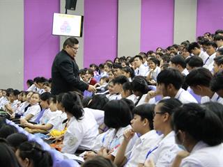 คณะวิทยาการจัดการและสารสนเทศศาสตร์,มหาวิทยาลัยพะเยา,ดำเนินโครงการพัฒนาคุณลักษณะบัณฑิตที่พึงประสงค์,ประจำปีการศึกษา,2561,