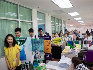 คณะศิลปศาสตร์,ร่วมกิจกรรม,“เปลี่ยนแล้ว...มหาวิทยาลัยพะเยา,ร่วมกันรณรงค์ใช้ถุงผ้า,แก้วส่วนตัว,ลดขยะพลาสติก,รักษาสิ่งแวดล้อมและลดภาวะโลกร้อน”