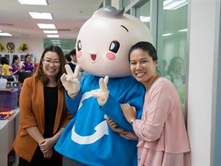 คณะศิลปศาสตร์,ร่วมกิจกรรม,“เปลี่ยนแล้ว...มหาวิทยาลัยพะเยา,ร่วมกันรณรงค์ใช้ถุงผ้า,แก้วส่วนตัว,ลดขยะพลาสติก,รักษาสิ่งแวดล้อมและลดภาวะโลกร้อน”