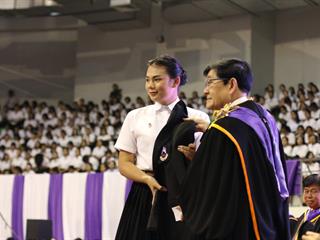 “กราบคุรุปูจา,ครูบาอาจารย์เจ้า”,พิธีไหว้ครู,มหาวิทยาลัยพะเยา,ประจำปีการศึกษา,2561,