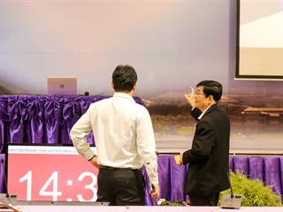 อธิการบดีมหาวิทยาลัยพะเยาลงพื้นที่ตรวจเยี่ยมการเตรียมความพร้อม,ในการแสดงวิสัยทัศน์และตอบข้อซักถามผู้ได้รับการเสนอชื่อเป็นผู้สมควรดำรงตำแหน่งอธิการบดีมหาวิทยาลัยพะเยา