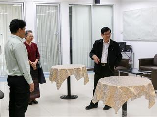 อธิการบดีมหาวิทยาลัยพะเยาลงพื้นที่ตรวจเยี่ยมการเตรียมความพร้อม,ในการแสดงวิสัยทัศน์และตอบข้อซักถามผู้ได้รับการเสนอชื่อเป็นผู้สมควรดำรงตำแหน่งอธิการบดีมหาวิทยาลัยพะเยา