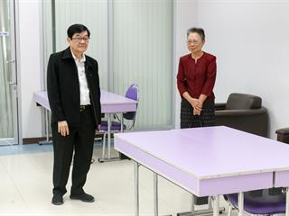 อธิการบดีมหาวิทยาลัยพะเยาลงพื้นที่ตรวจเยี่ยมการเตรียมความพร้อม,ในการแสดงวิสัยทัศน์และตอบข้อซักถามผู้ได้รับการเสนอชื่อเป็นผู้สมควรดำรงตำแหน่งอธิการบดีมหาวิทยาลัยพะเยา