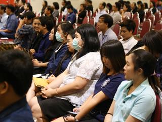การแสดงวิสัยทัศน์ของผู้ตอบรับการทาบทามเข้ารับการสรรหาเป็นผู้สมควรดำรงตำแหน่งเป็นอธิการบดีมหาวิทยาลัยพะเยา